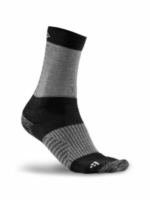 Craft - XC Training Sock - Black-Dk Grey Melange 34/36