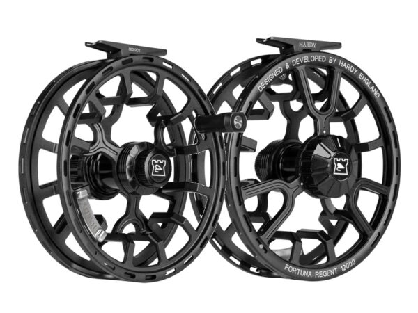 Hardy Fortuna Regent Fly Reel-Black-8000