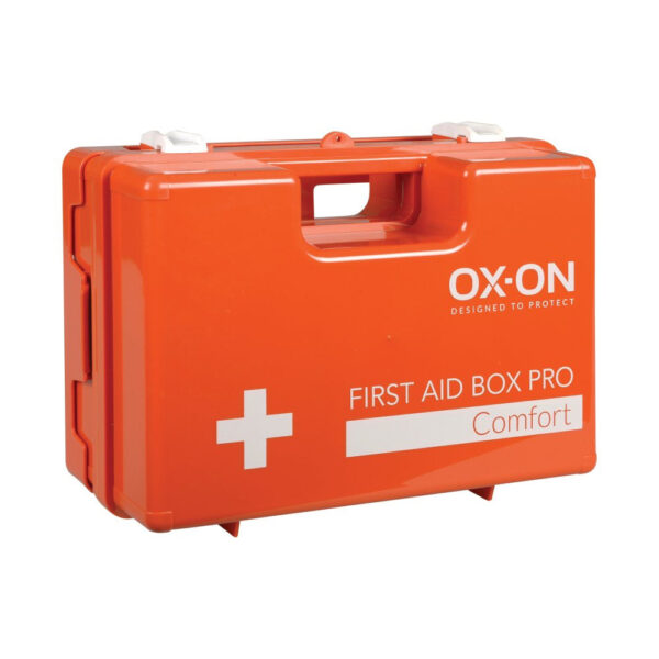 OX-ON Førstehjælpskasse - Rød - Den STORE kasse.