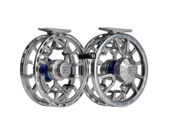 Hardy Fortuna Regent Fly Reel-Silver-8000