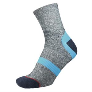 1000 Mile Approach Repreve Double Layer Sock Ladies, Navy Marl