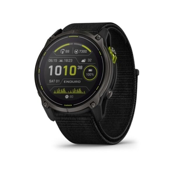Garmin Enduro 3 Solar Sapphire - Ultraløb GPS Ur med Solopladning, Mænd/Kvinder