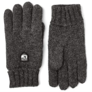 Hestra Basic Wool Glove, Charcoal