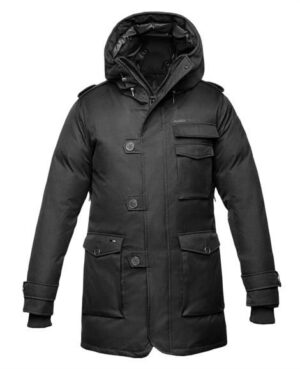 Nobis Shelby Wool Herre, Heathered Black