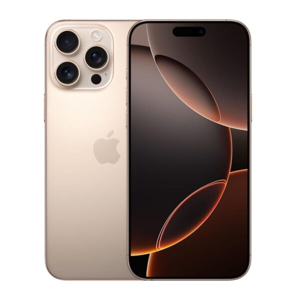 Mobiltelefon Apple iPhone 16 Pro Max 6,9" 256 GB – sandfarvet titanium