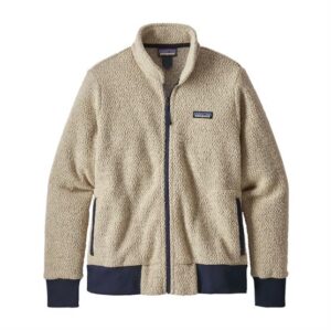Patagonia Womens Woolyester Fleece Jacket, Oatmeal Heather