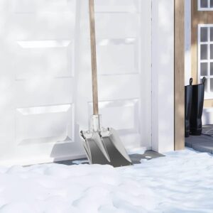 Skovlhoved 4 stk Sølv 41,5 x 32,5 cm Aluminium