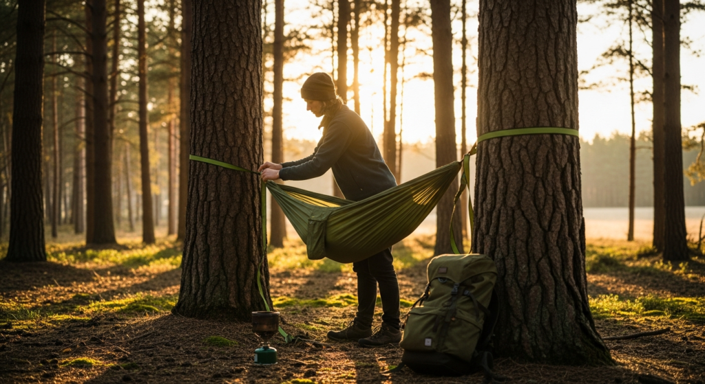 Hængekøje overnatning regler