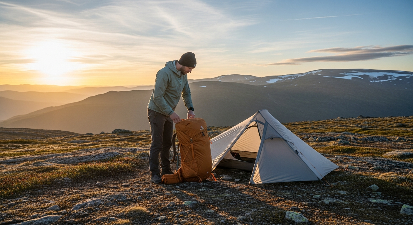 Ultralight vandring gear