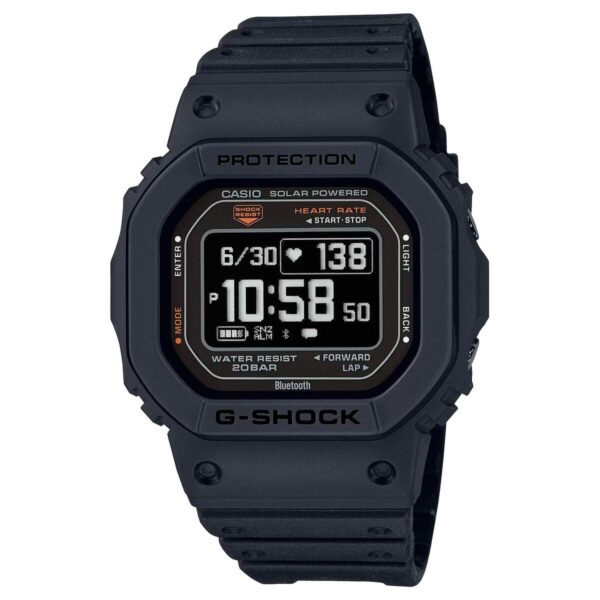 Casio G-Squad The Origin herreur - sort, solar, 20 ATM