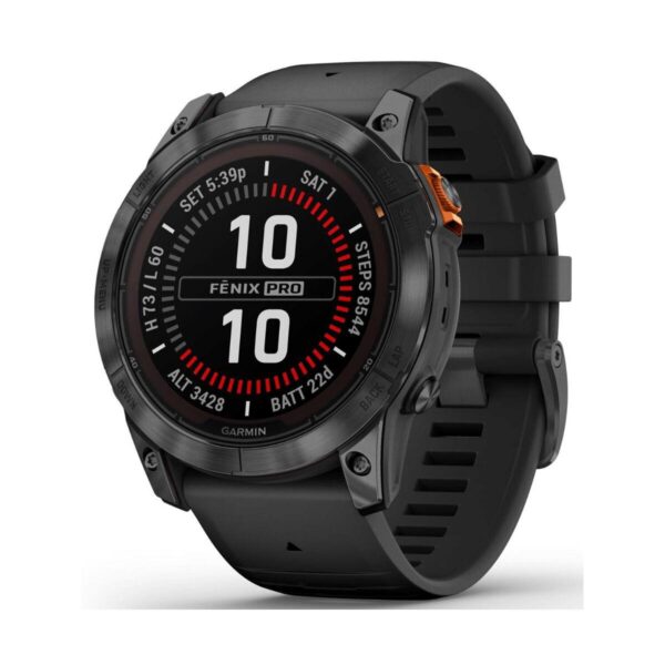 Garmin fēnix 7X Pro smartwatch 1,4" - grå/sort