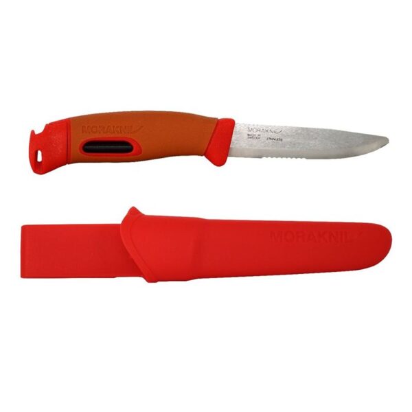 Morakniv Companion Spark Emergency (S) Hi-Vis Rød - KniveΜltitools fra Morakniv
