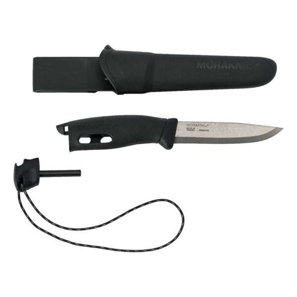 Morakniv Companion Spark (S) Sort - KniveΜltitools fra Morakniv