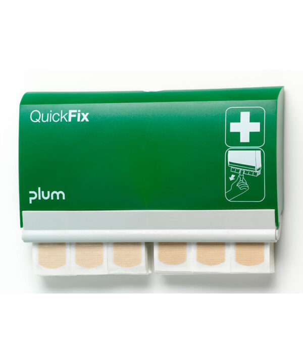 Plum Quickfix plasterdispenser m/ 90 elastiske stofplastre