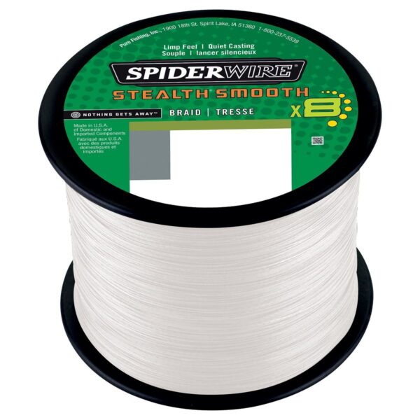 SpiderWire Stealth Smooth 8 Braid - Translucent - Bulk 2.000m- 0.06 - 5,4kg