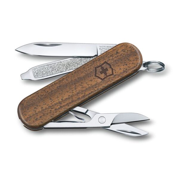 Victorinox Classic SD Wood, 58 walnut - Udendørsliv fra VICTORINOX
