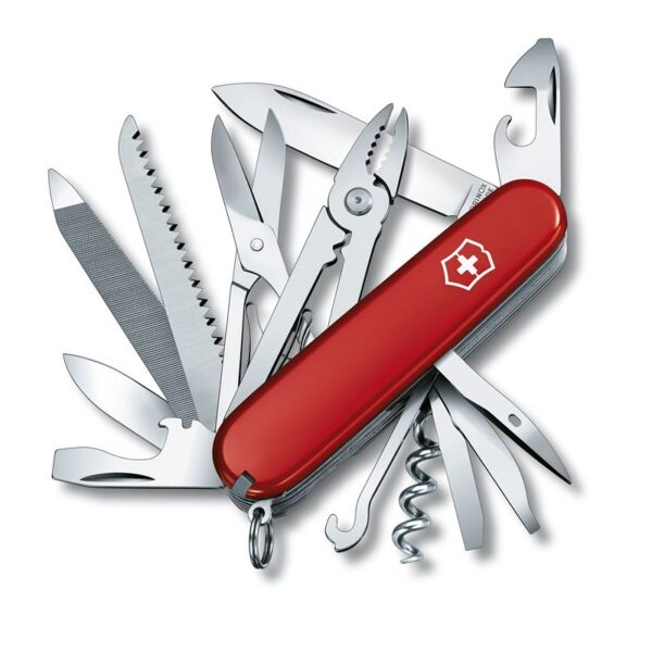 Victorinox Handyman rød Original Swiss Army, 91 mm - Udendørsliv fra VICTORINOX