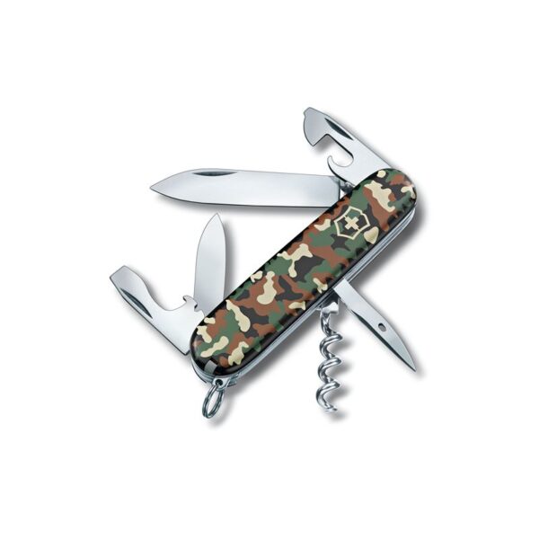 Victorinox Spartan camouflage Original Swiss Army, 91 mm - Udendørsliv fra VICTORINOX