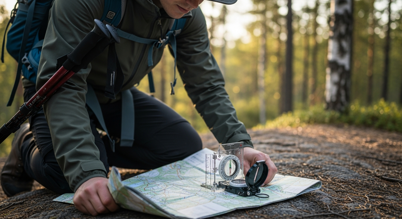 orientering med kompas