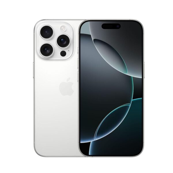 Apple iPhone 16 Pro 6,3" 128 GB – Hvidt titanium