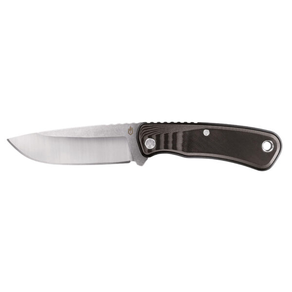 Gerber Downwind Kniv - Drop Point, Sort Håndtag