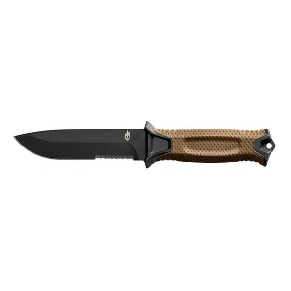 Gerber Strongarm Fixed Coyote Serrated Kniv