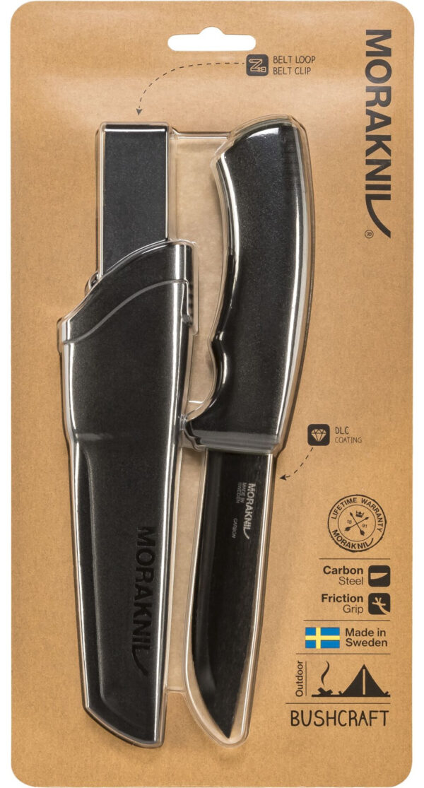 Morakniv Bushcraft BlackBlade Kniv (109mm) Sort