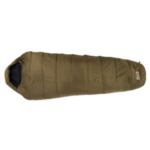 Origin Outdoors Compact Lite Sovepose - 220x80cm, Lynlås til Venstre - Olivengrøn/Sort