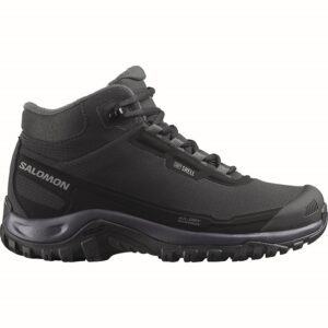 Salomon Shelter WP Kvinder / Damer Vinterstøvle, black/nine/exc- 36 / UK 3,5 - Vintersko, vinterstøvler
