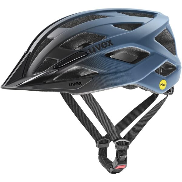 uvex i-vo 2 MIPS cykelhjelm 56-60 cm - stone blue/sort mat